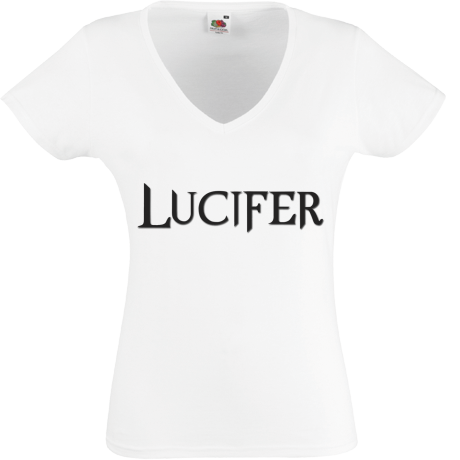 Koszulka damska w serek „Lucyfer”