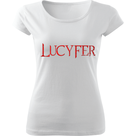 Koszulka damska fit „Lucyfer Logo”