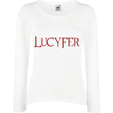 Koszulka damska z długim rękawem „Lucyfer Logo”