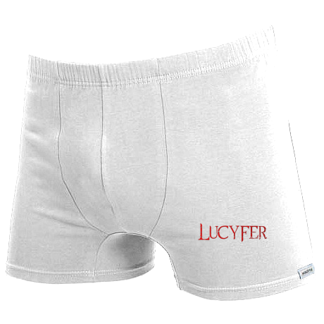 Bokserki „Lucyfer Logo”