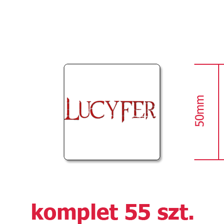 Wlepka „Lucyfer Logo”
