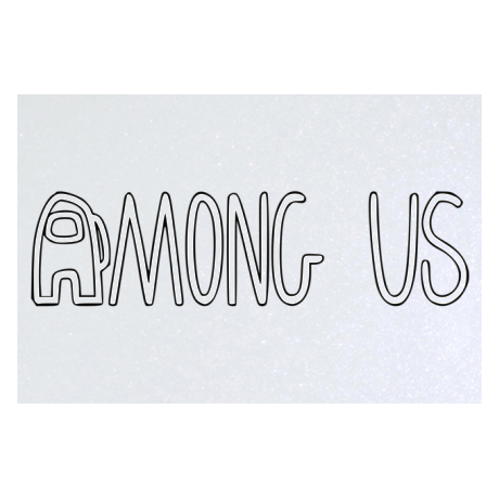 Blacha „Among Us”