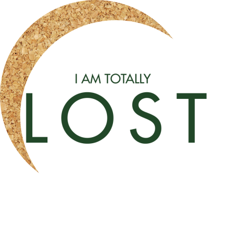 Podkładka pod kubek „I Am Totally Lost”