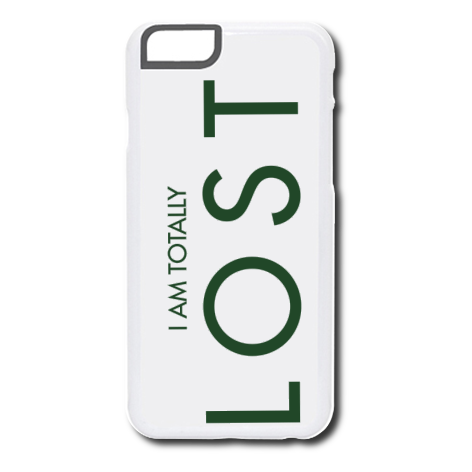 Etui na iPhone „I Am Totally Lost”