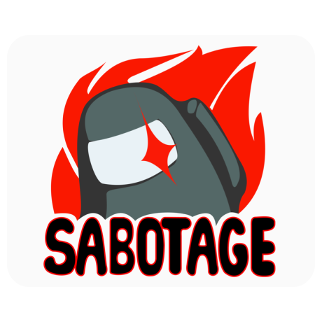 Podkładka pod mysz „Sabotage”