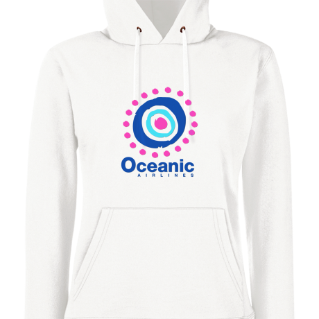 Bluza damska z kapturem „Oceanic Airlines”