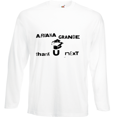 Koszulka z długim rękawem „Thank You, Next”