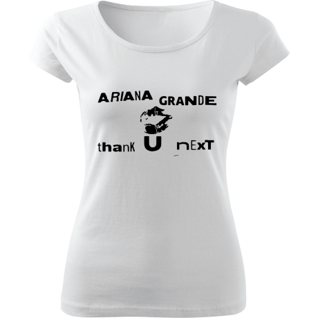 Koszulka damska fit „Thank You, Next”