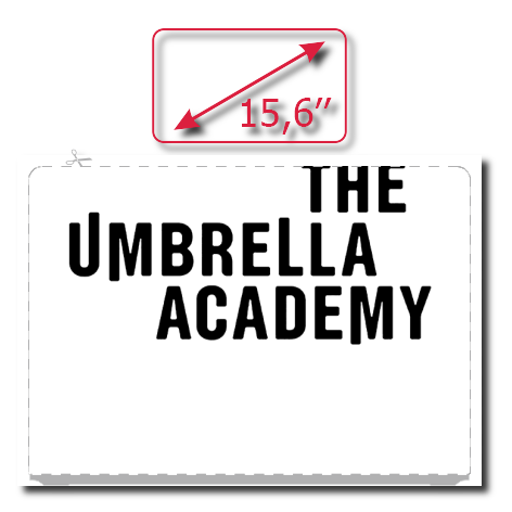 Naklejka na laptop „The Umbrella Academy”