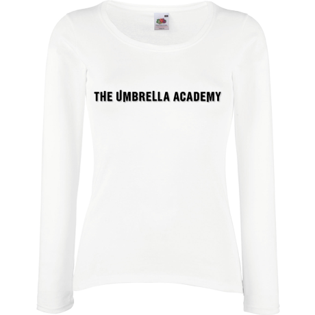 Koszulka damska z długim rękawem „Umbrella Academy Logo”