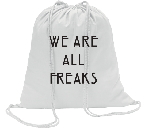 Worko-plecak „We Are All Freaks”