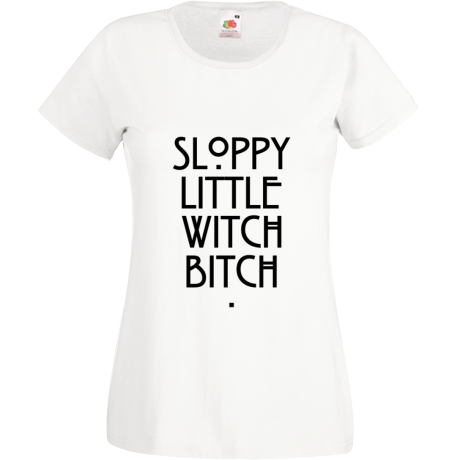 Koszulka damska „Sloopy Little Witch Bitch”