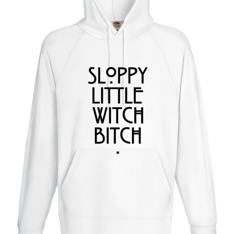 Bluza z kapturem „Sloopy Little Witch Bitch”
