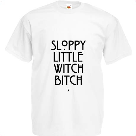 Koszulka dziecięca „Sloopy Little Witch Bitch”