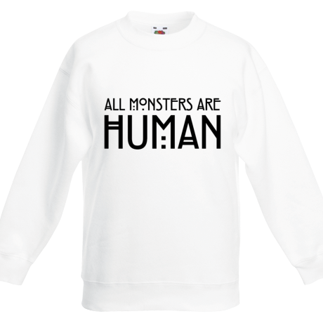 Bluza dziecięca „All Monsters Are Human”