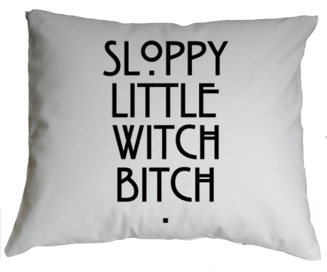 Poduszka „Sloopy Little Witch Bitch”