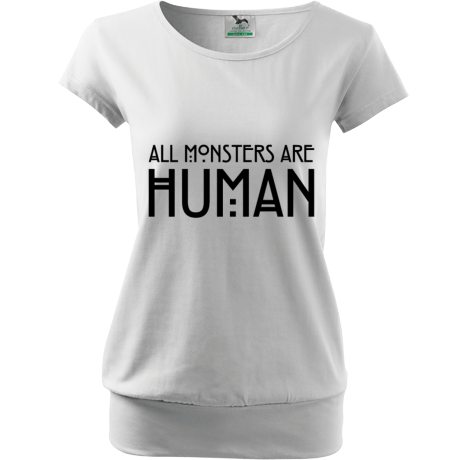 Koszulka City „All Monsters Are Human”