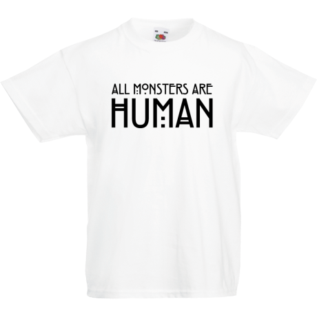 Koszulka dla malucha „All Monsters Are Human”