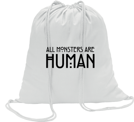 Worko-plecak „All Monsters Are Human”
