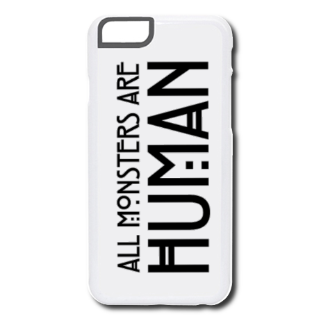 Etui na iPhone „All Monsters Are Human”
