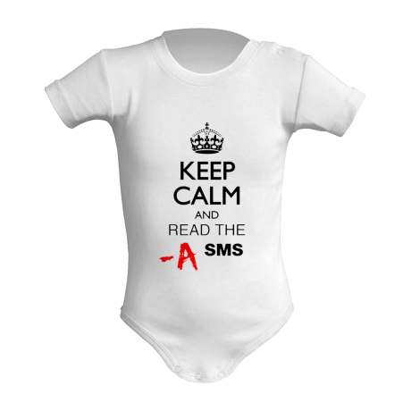 Śpioszki „Keep Calm and Read the SMS”
