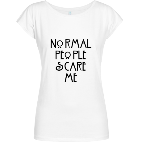 Koszulka Geffer „Normal People Scare Me”