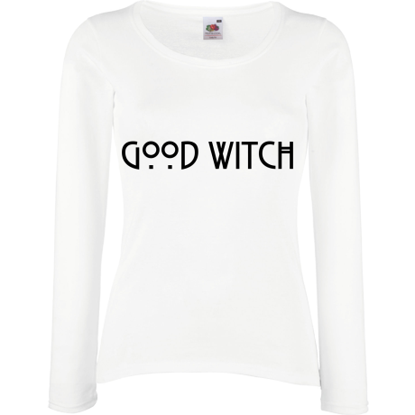 Koszulka damska z długim rękawem „Good Witch”