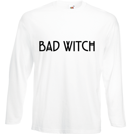 Koszulka z długim rękawem „Bad Witch”