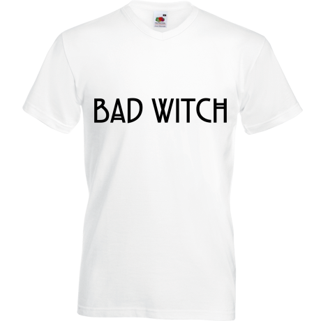 Koszulka w serek „Bad Witch”