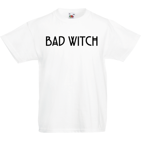 Koszulka dla malucha „Bad Witch”