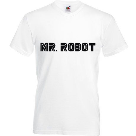 Koszulka w serek „Mr. Robot Logo”