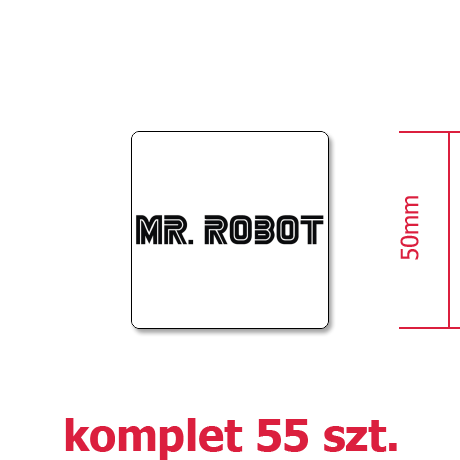 Wlepka „Mr. Robot Logo”