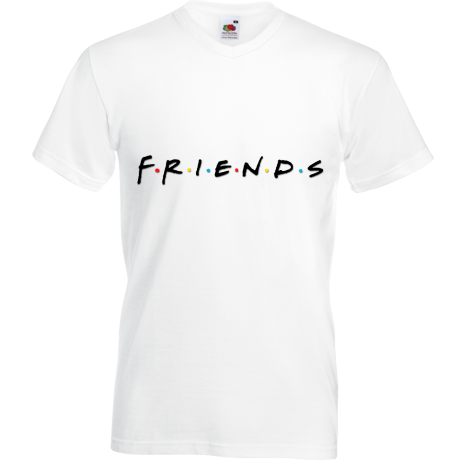 Koszulka w serek „Friends”