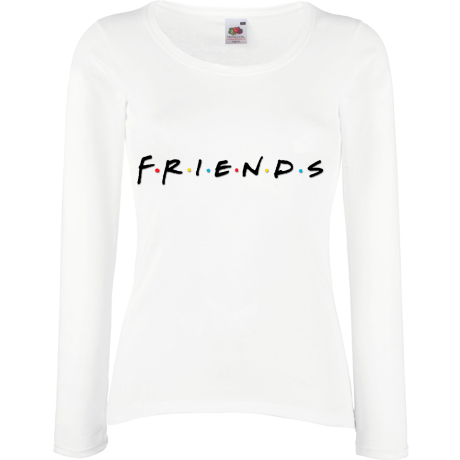 Koszulka damska z długim rękawem „Friends”