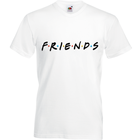Koszulka w serek „Przyjaciele”