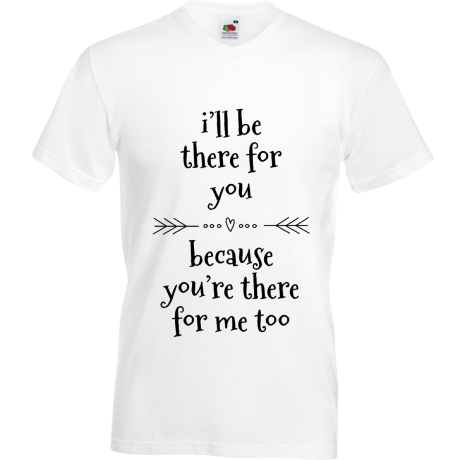Koszulka w serek „I’ll Be There For You”