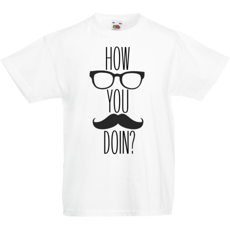 Koszulka dla malucha „How You Doin?”