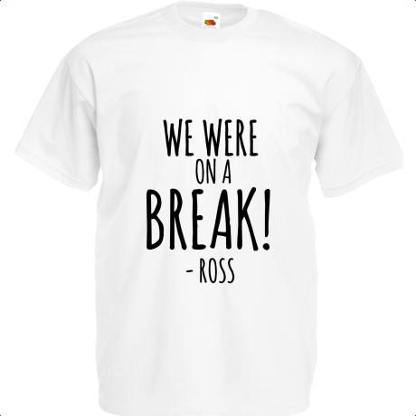 Koszulka dziecięca „We Were on a Break”