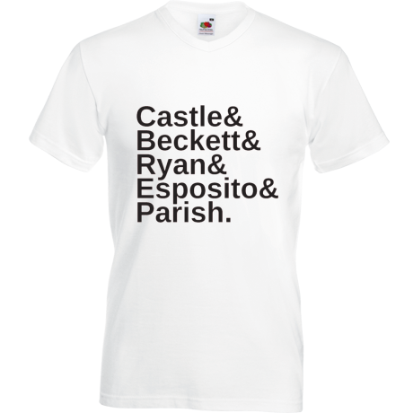 Koszulka w serek „Castle Names”