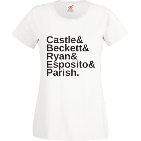 Koszulka damska „Castle Names”