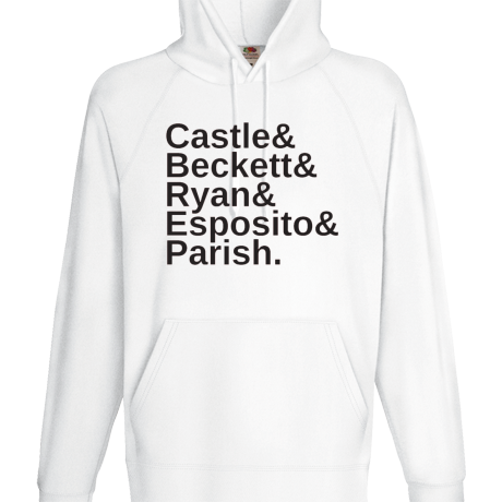 Bluza z kapturem „Castle Names”