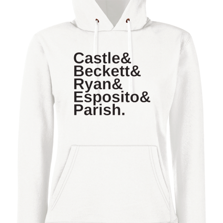 Bluza damska z kapturem „Castle Names”