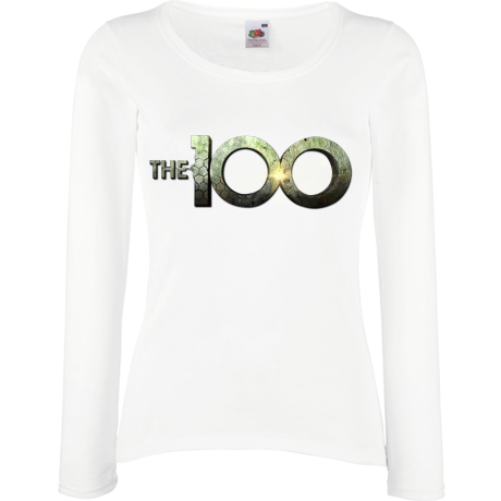 Koszulka damska z długim rękawem „The 100 Logo”