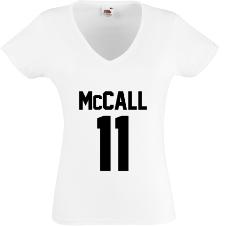 Koszulka damska w serek „McCall 11”