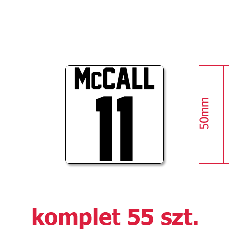 Wlepka „McCall 11”