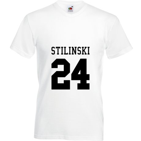 Koszulka w serek „Stilinski 24”