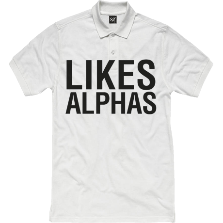 Polo damskie „Likes Alphas”