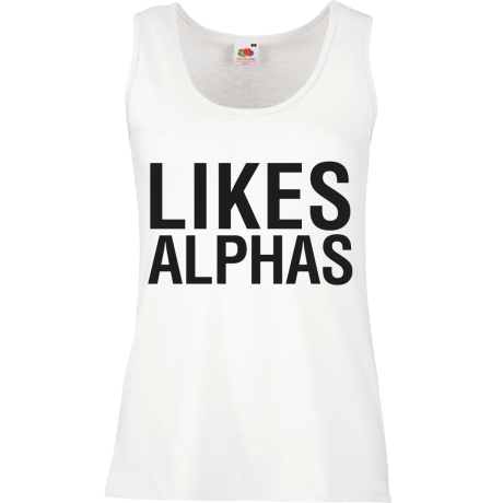 Bezrękawnik damski „Likes Alphas”