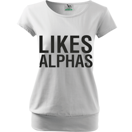 Koszulka City „Likes Alphas”