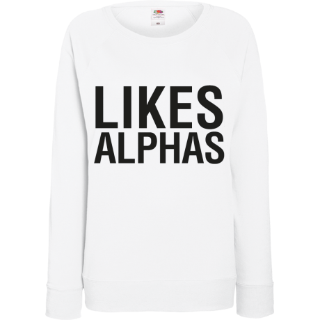 Bluza damska „Likes Alphas”